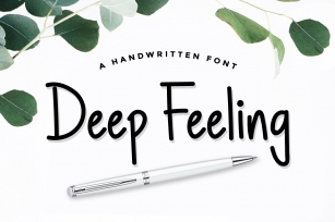 Deep Feeling Font Download