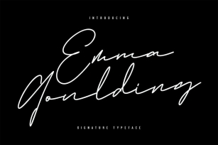Emma Goulding Signature Collection Script Font Font Download