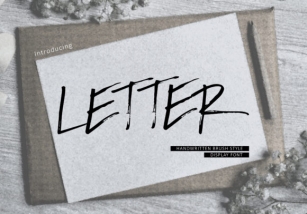 Letter Font Download