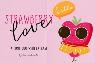 Strawberry Love Font Download