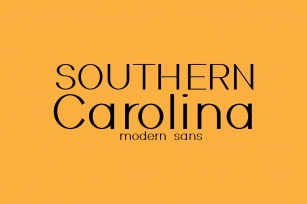 Southern Carolina Font Download