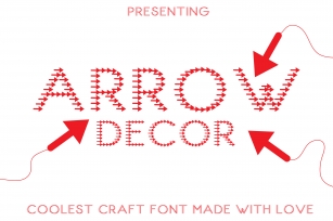 Arrows Decor Font Download