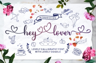 Hey Lover Font Download