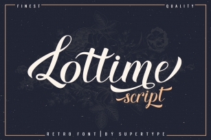 Lottime Script Font Download