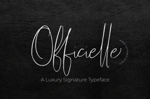 Officielle | Lovely Signature Font Font Download