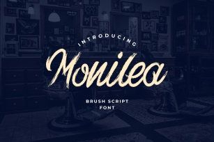 Monilea Brush Handwritten Font Download