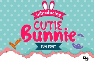 Cutie Bunnie - Fun Font Font Download