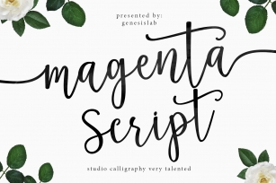 Magenta Script Font Download
