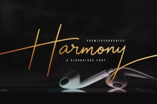 Harmony Script Font Font Download