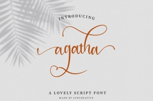 Agatha Script Font Download