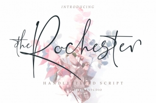 the Rochester  Beautiful Signature Font Download