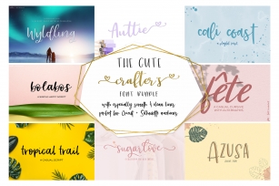 The Cute Crafters Font Bundle Font Download