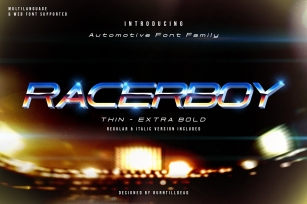 Racer Boy Font Download