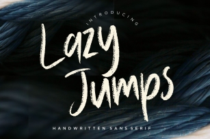 Lazy Jumps Sans Serif Font Download