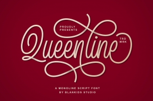 Queenline Script Font Download