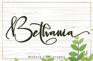 Bethania Font Download