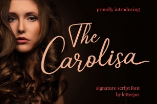 Carolisa Signature Script Font Font Download
