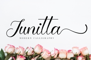 Junitta Script Font Download