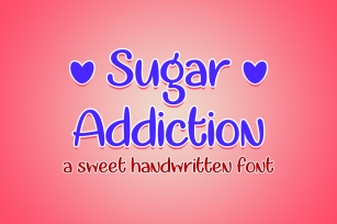 Sugar Addiction Font Download