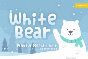 White Bear - Bold Cheerful Font Font Download