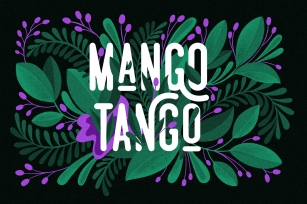 3 Fonts Mango Tango Collection Font Download