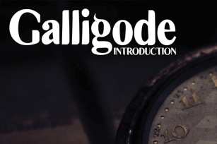 Galligode Font Download