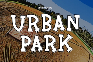 Urban Park a Fun Sports Font Font Download