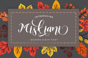 Miskiani Script Font Download