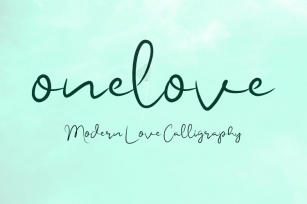 onelove Font Download