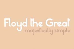 Floyd the Great Font Download