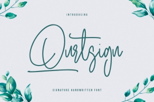 Qurtsign Signature Font Font Download