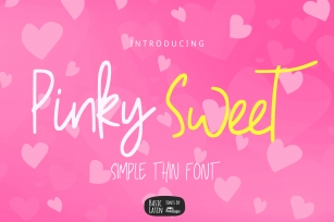 Pinky Sweet Cute Font Font Download