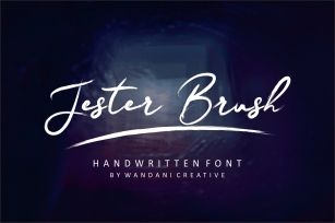 Jester Brush Font Download