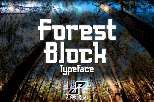 Forest Block Font Download