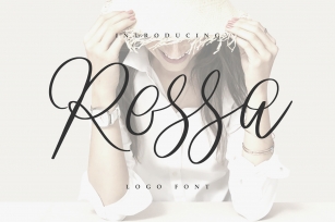 Rossa Script - Logo Font Font Download