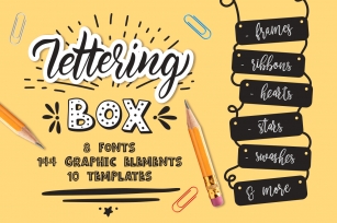 Lettering box Font Download
