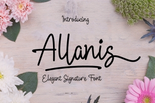 Allanis Font Download