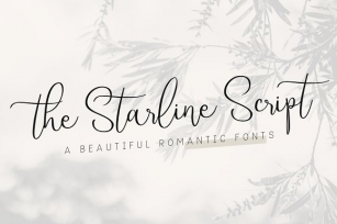 Starline | Beautiful Script Fonts Font Download