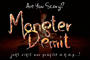 Monster Demit Font Download