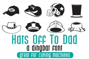DB Hats Off To Dad Font Download