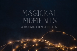 Magickal Moments Font Download