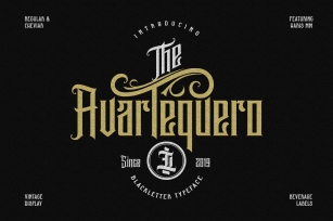 The Avartequero Font Download
