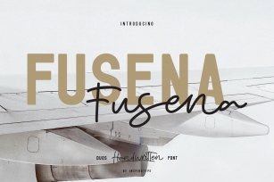 Fusena - Duos Handwritten Font Font Download