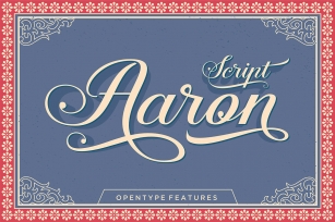 Aaron Script Font Download