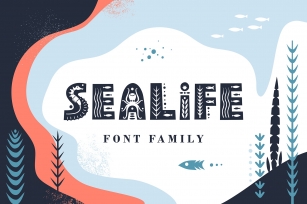 Sealife Font Family Font Download