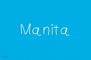 Manita | Font Font Download