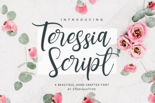 Teressia Script Font Download