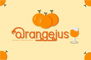 Orangejus Font Download