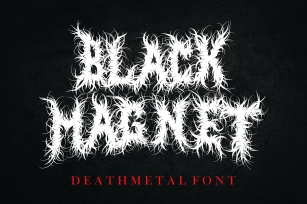 Black Magnet Font Download