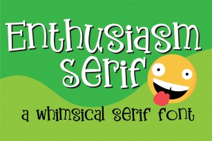 ZP Enthusiasm Serif Font Download
